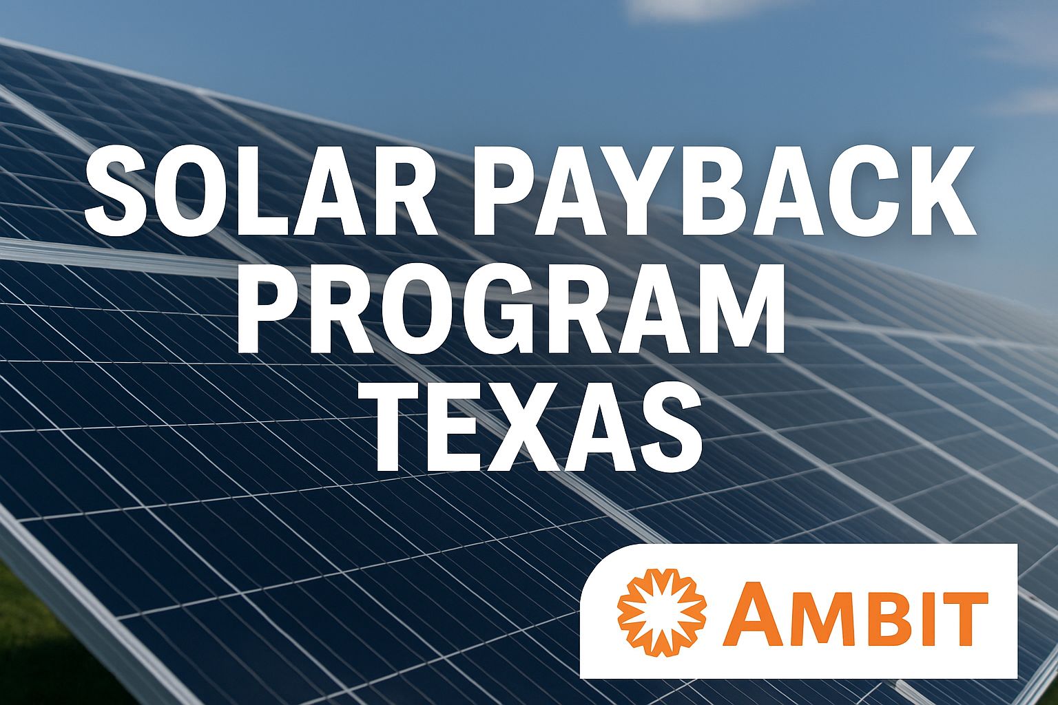 Energy service promotional graphic