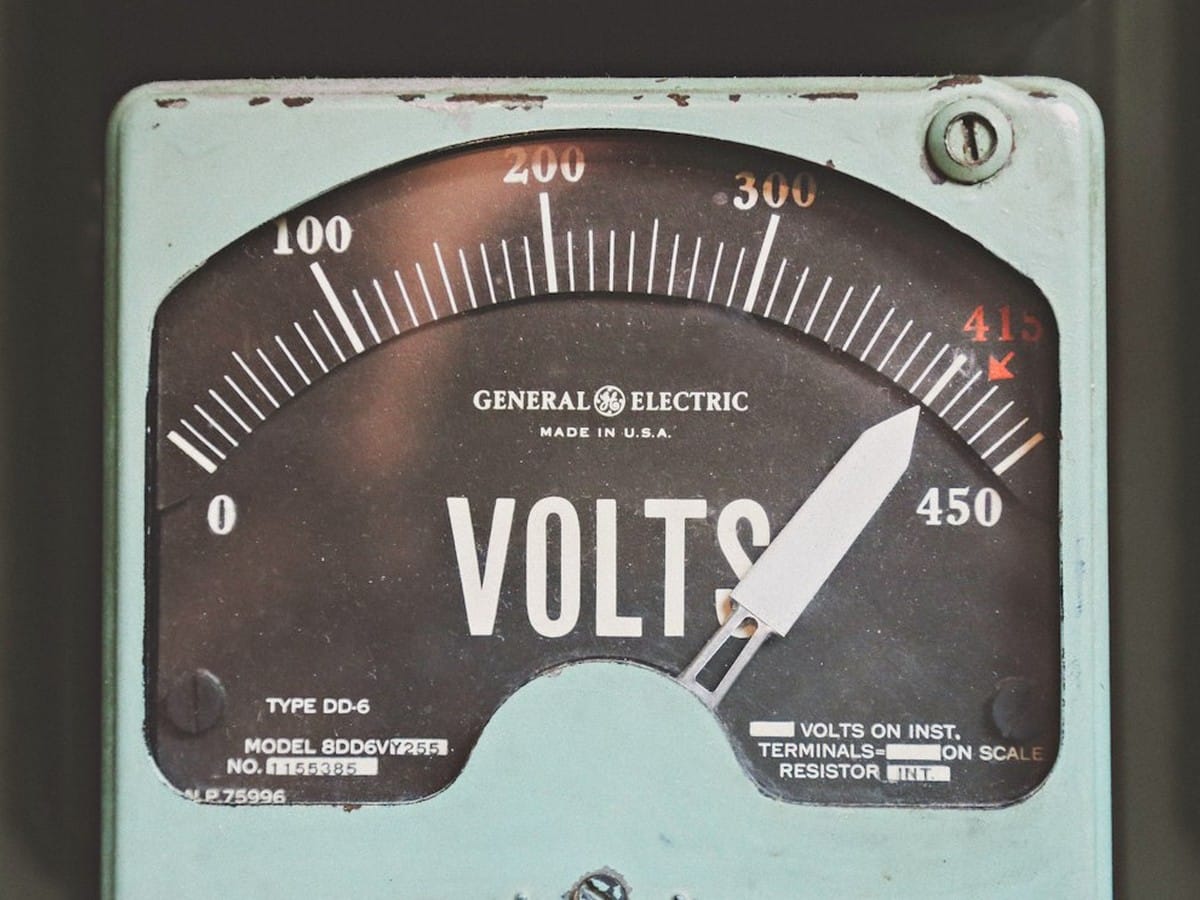 Electric meter that records the kWh used to calculate TNMP delivery charges